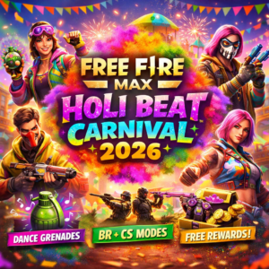 Free Fire MAX Holi Beat Carnival 2026