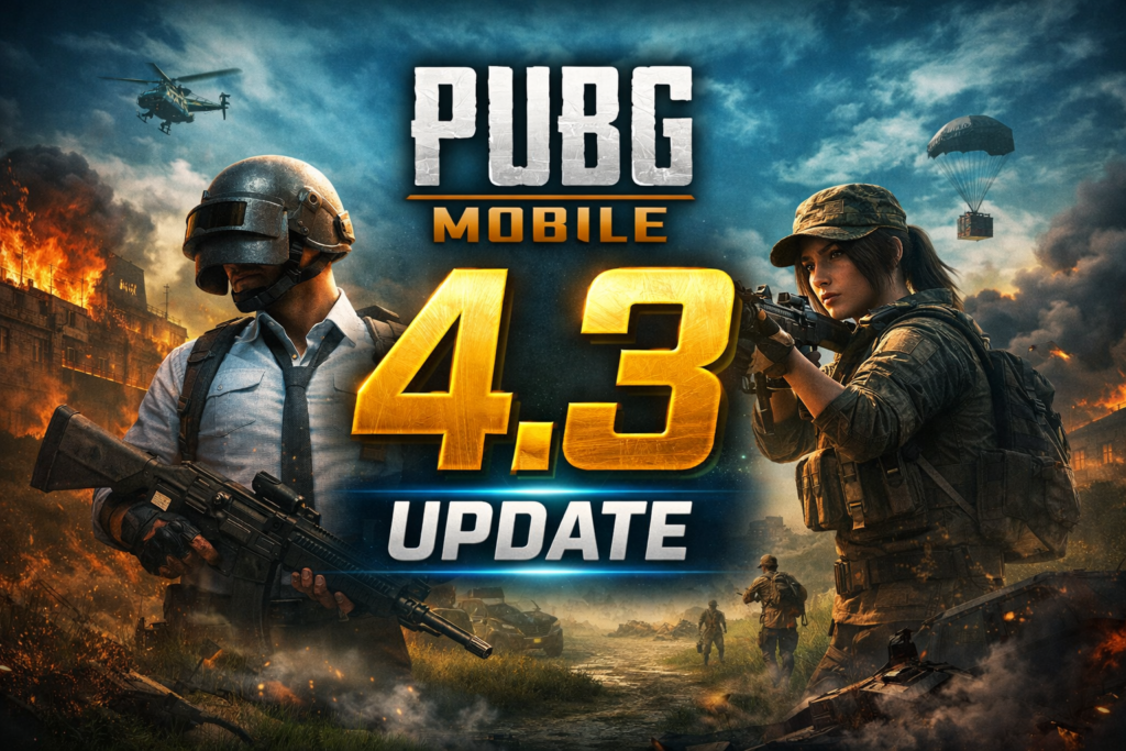 PUBG Mobile 4.3 Update March 2026 - Passive Skills and new weapons