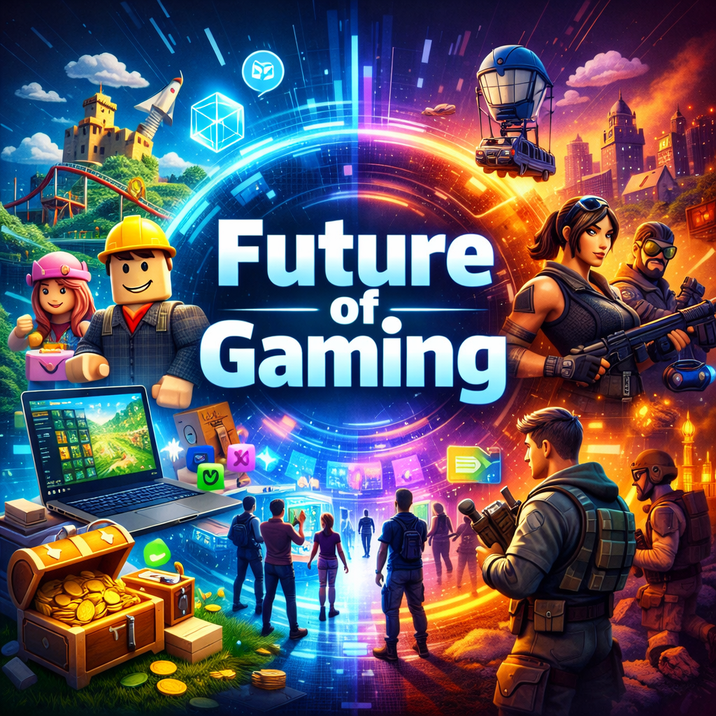 roblox and fortnite gaming changing the gaming industry