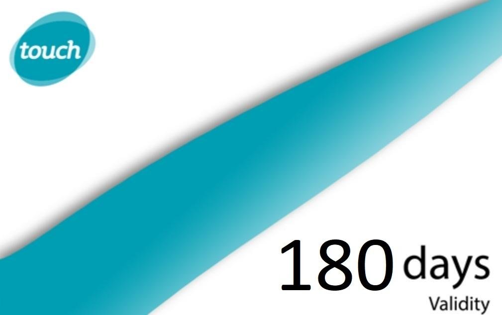 Touch Validity 180 Days