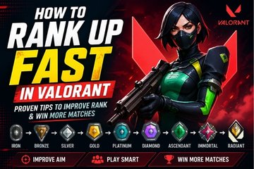 How to rank up fast in Valorant with best tips, crosshair placement, and competitive strategies