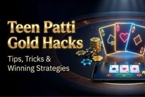 Teen Patti Gold hacks guide with winning cards, poker chips, and strategy tips for consistent wins