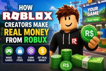 How Roblox creators make real money from Robux